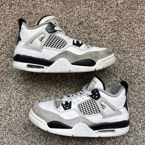 Nike Air Jordan 4 Military Black Size 5 Youth (Size 6.5 Women's)